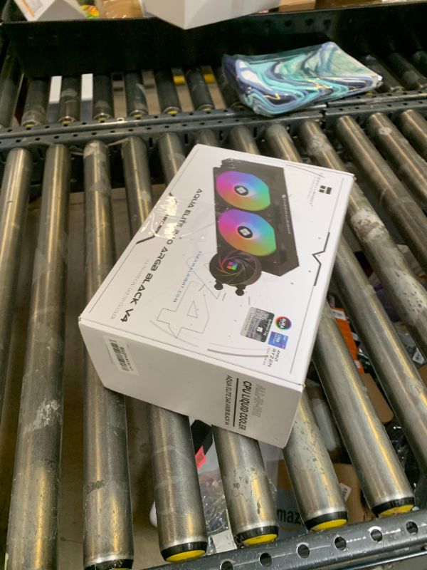 Photo 1 of Thermalright Aqua Elite 240 ARGB V4 CPU Aio Cooler, 240 CPU Liquid Cooling, Pump Head Speed up to 6400RPM,for AM4/AM5, Intel LGA1851/1150/1151/1200/2011/1700,High Performance Radiator