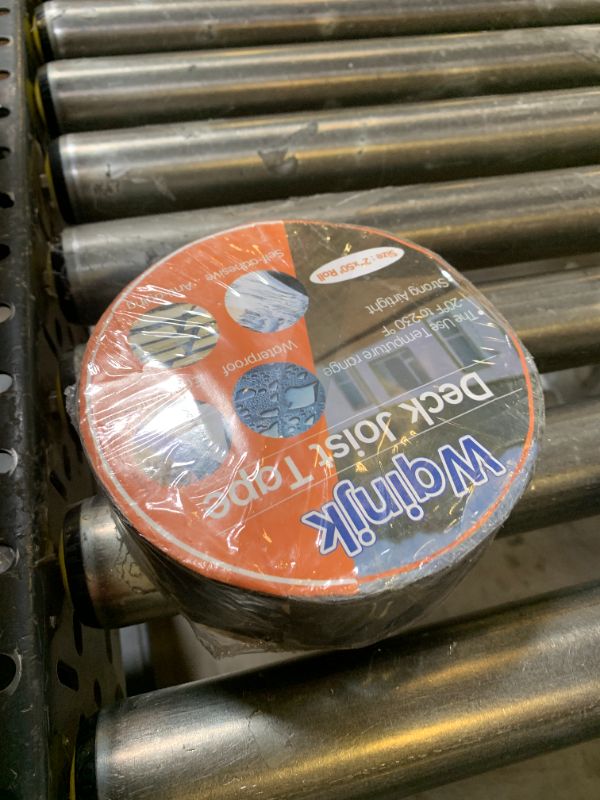 Photo 1 of Wqinjk Deck Joist Tape 2" x 50' Butyl Joist Tape for Decking Works for Decks & Beams Weather-Resistant Waterproof (1)