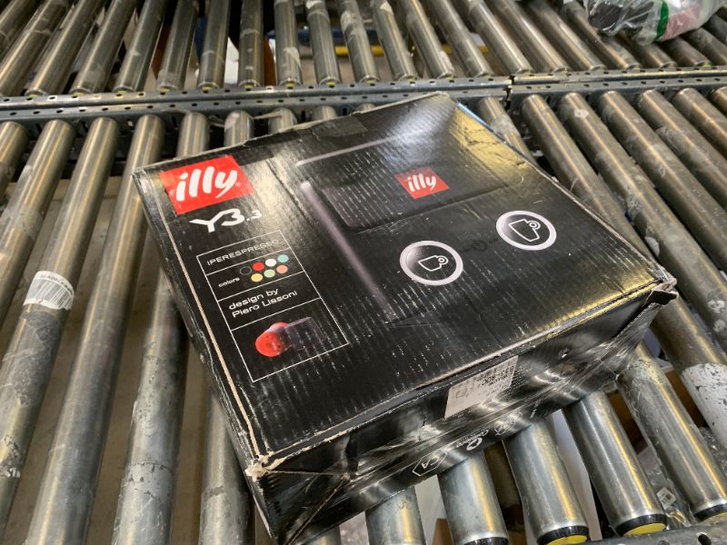 Photo 1 of Illy Y3.3 Espresso Machine, Single Serve Coffee Machine for IperEspresso Capsules, Single Cup Espresso Maker (Black)