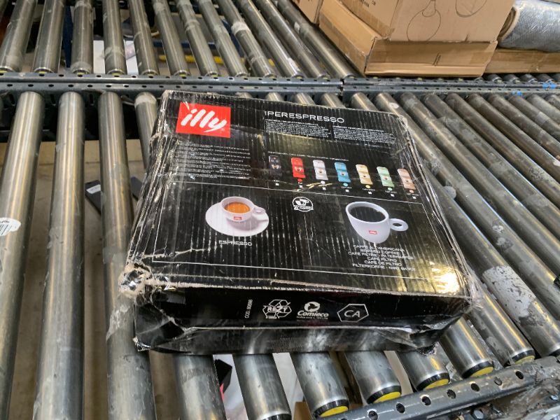 Photo 1 of Illy Y3.3 Espresso Machine, Single Serve Coffee Machine for IperEspresso Capsules, Single Cup Espresso Maker (Black)