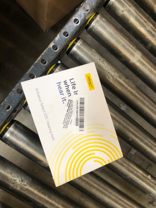 Photo 1 of Jabra Enhance Select 500 OTC Hearing Aids, Audiology Team Care Included, Bluetooth LE Audio & Bluetooth Streaming for Calls, Music, Media (iOS/Android), Nearly Invisible & Comfortable - Gold