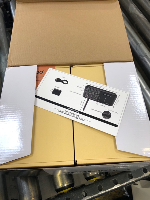 Photo 1 of Wuloo Intercoms Wireless for Home 5280 Feet Range 10 Channel 3 Code, Wireless Intercom System for Home House Business Office, Room to Room Intercom, Home Communication System (6 Packs, Black)
