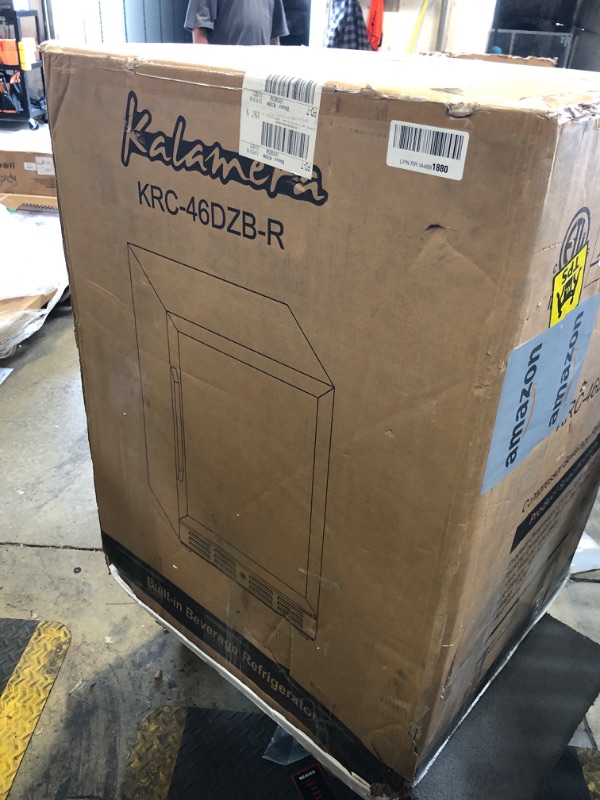 Photo 1 of Beverage Fridge 24 Inch Beverage and Wine Cooler Built-in or Freestanding - 120 Cans & 16 Bottles Capacity Wine Refrigerator Cooler