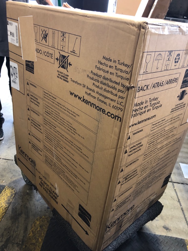 Photo 1 of Kenmore 22-14709 18" Built-in Stainless Steel Tub Dishwasher with EasyFlex 3rd, SmartWash, UltraWash Plus, TurboDry, MoreSpace Adjustable Rack, Energy Star, 22.44"D x 17.65"W x 32.29"H, Black