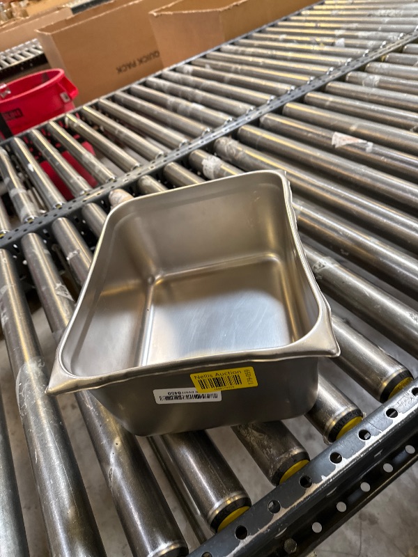 Photo 1 of Winco SPTT4 2/3 Size Pan, 4-Inch, Stainless Steel