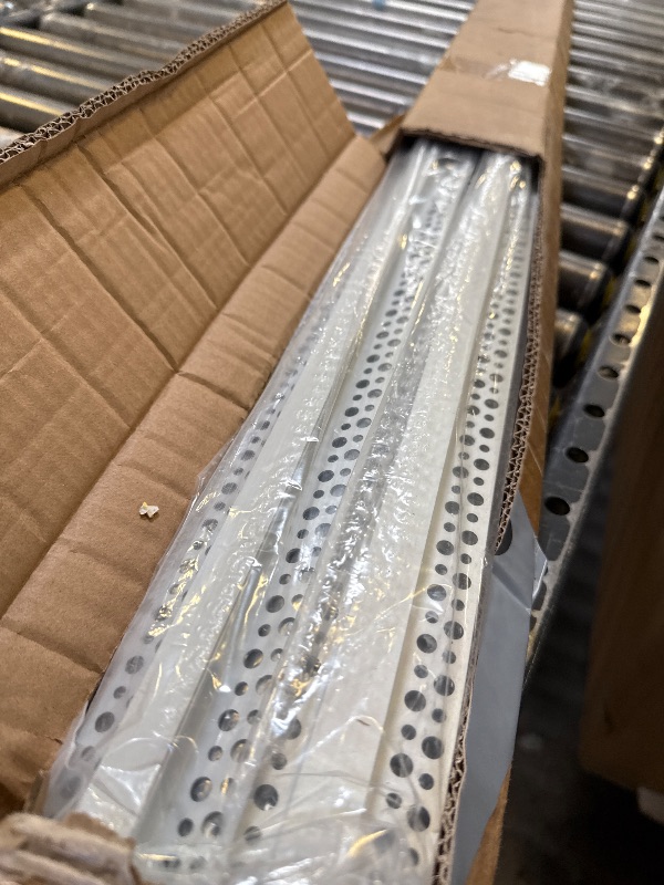 Photo 1 of Besseto Plaster-in LED Aluminum Channel 6 Pack 6.6FT/2 Meter Plaster LED Light Strip Diffuser Channel, Trimless Recessed Drywall Aluminum LED Channel Profile for Wall and Ceiling with Milky Diffuser