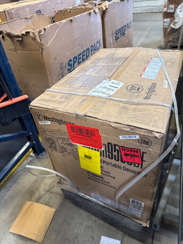 Photo 1 of Westinghouse 12500 Watt Dual Fuel Home Backup Portable Generator, Remote Electric Start, Transfer Switch Ready, Gas and Propane Powered