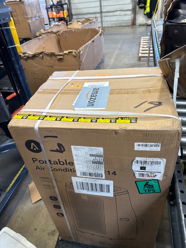 Photo 1 of 14,000 BTU Portable Air Conditioner Cools Up to 700 Sq.Ft, 3-IN-1 Quiet Portable AC Unit with Remote Control & Installation Kits for Large Room, Smart/Sleep Mode, Auto Swing, 24H Timer