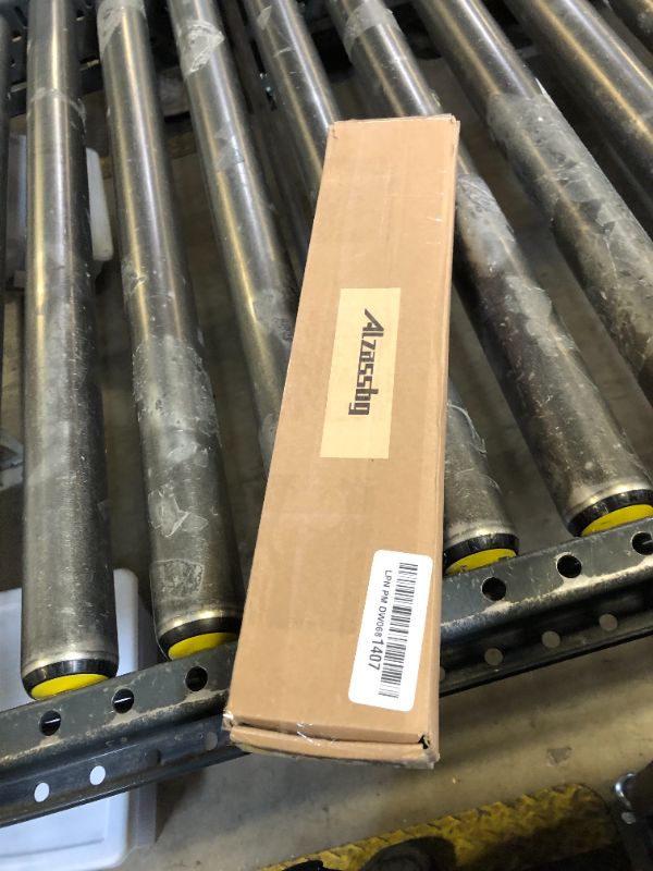 Photo 1 of Alzassbg 6 Pack Matt Black Cabinet Pulls, 12-1/2 Inch(320mm) Hole Centers Cabinet Handles Square Kitchen Hardware for Cabinets AL3046MB