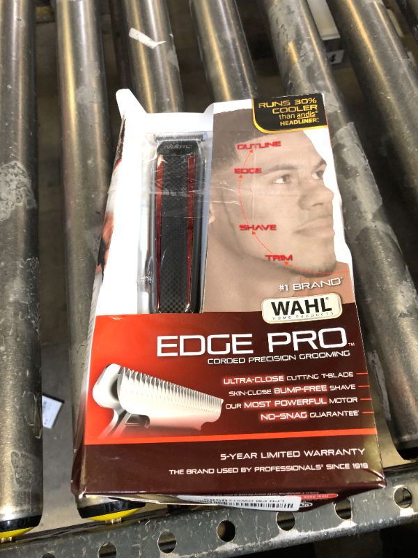 Photo 1 of Wahl Edge Pro Bump Free Corded Beard Trimmer for Men Touch Up Trimmer & Grooming Detailer Kit – Perfect for Edging Beards, Mustaches, Hair, & Stubble, – Model 9686-300