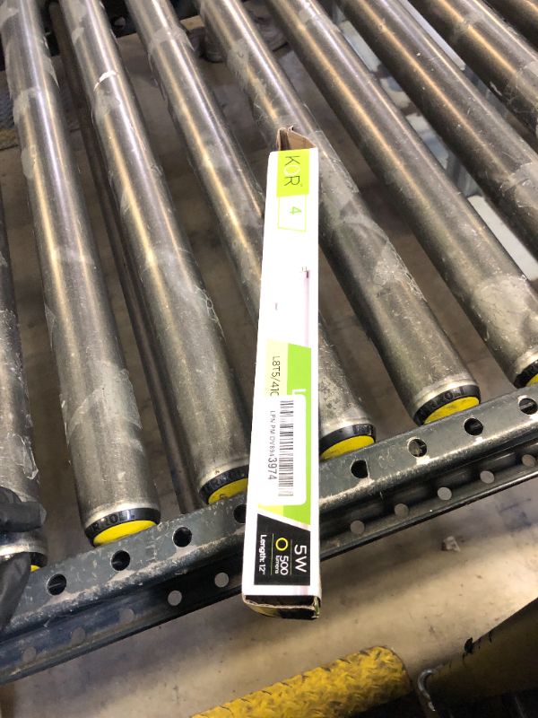 Photo 1 of (Pack of 4) LED Direct Replacement F8T5/CW - T5 - 5 Watt - 12" - 500 Lumens - Super Long Life Light Bulbs - by KOR (Cool White (4100K))