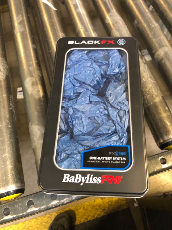Photo 1 of BaBylissPRO FXONE BLACKFX All Metal Double Foil Shaver