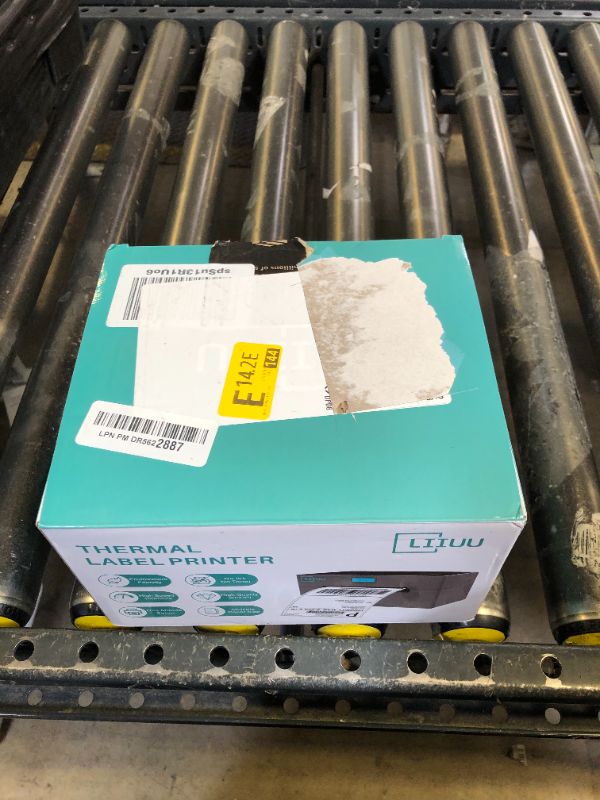 Photo 1 of LIIUU Thermal Shipping Label Printer Bluetooth, 4x6 Label Printer for Shipping Packages, Support iOS, iPhone, iPad, Android, Mac, Windows, Widely Used for Amazon, UPS, USPS, Ebay, Etsy