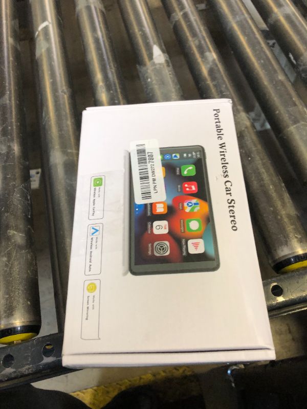 Photo 1 of Apple Carplay Screen for Car, 7" HD Portable Car Stereo Touch Screen with Wireless Android Auto, Backup Camera, Car Audio Receivers with Voice Control, Mirror Link, Bluetooth, GPS Navigation