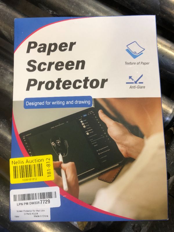 Photo 1 of 2 PACK Paper Screen Protector for iPad 11th Gen (A16)2025/10th Generation 2022(10.9 Inch), XIRON Matte PET Film for iPad 10.9-inch (10th generation), Write and Draw Like on Paper, Anti-GlareA & Anti-Scratch