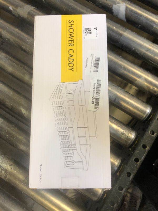 Photo 1 of EUDELE Adhesive Shower Caddy, 5 Pack Rustproof Stainless Steel Bath Organizers With Large Capacity, No Drilling Shelves for Bathroom Storage & Home Decor