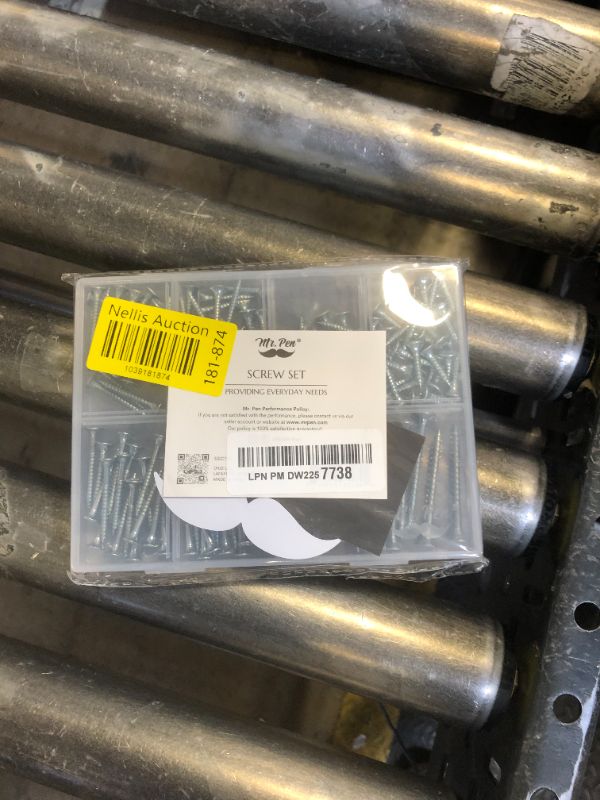 Photo 1 of Mr. Pen- Wood Screws Assortment Kit, 152 pcs, Silver, Phillips Tips, Assorted Wood Screws, 6 Sizes (2”, 1-1/2”, 1-1/4”, 1”, 3/4”, 1/2”)
