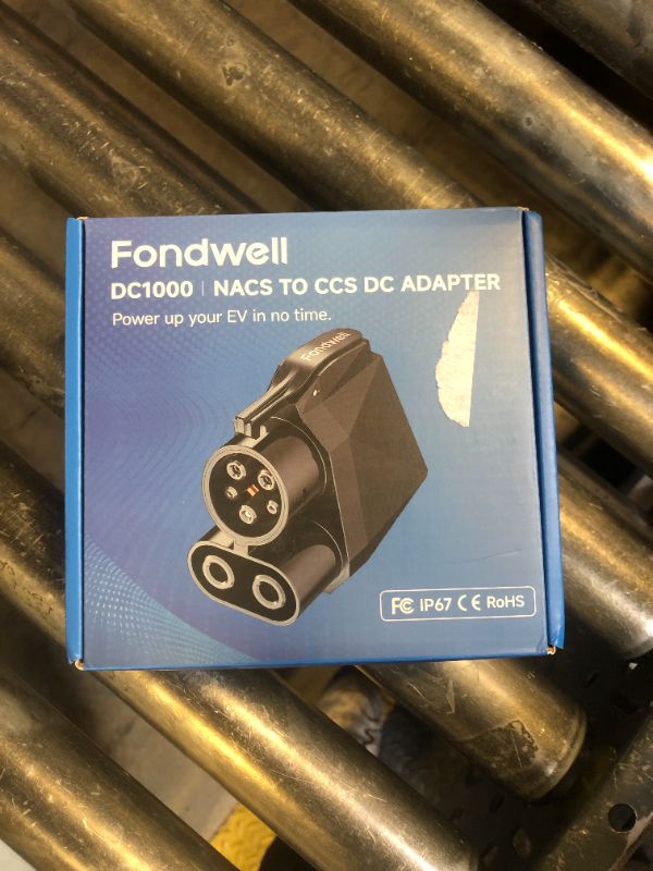 Photo 1 of Fondwell NACS to CCS Charger Adapter: Compatible with Tesla Superchargers to CCS1 EV Charge Ports - Fast Charging with DC 1000V 500A 250kW