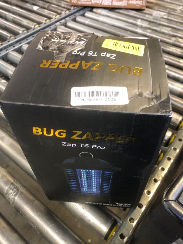 Photo 1 of GOOTOP Bug Zapper Outdoor, Mosquito Zapper, Electric Fly Zapper, Mosquito Killer, Fly Traps, 3 Prong Plug, Flying Insects Zapper Indoor Outdoor 90-130V, 4200V, ABS Plastic Outer (Black)