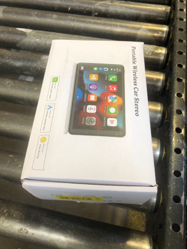 Photo 1 of Wireless Carplay Screen for Car 7" HD Portable Car Stereo Touchscreen with Apple CarPlay and Android Auto with Mirror Link/Backup Camera/Bluetooth/GPS Navigation/AUX for All Vehicles