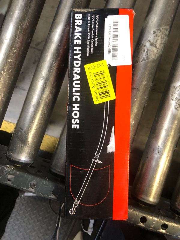 Photo 1 of A-Premium Rear Driver and Passenger Brake Hydraulic Hose Compatible with Select Chevy and GMC Models - Silverado 1500 1999-2001/2004, Sierra 1500 1999-2001/2004 - Replace# 15884694(Pack of 2)
