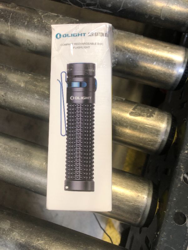 Photo 1 of OLIGHT S2R II 1150 Lumens EDC Flashlight USB Magnetic Rechargeable Torch Light Equipped with Variable-Output Side Switch and Dual Direction Pocket Clip