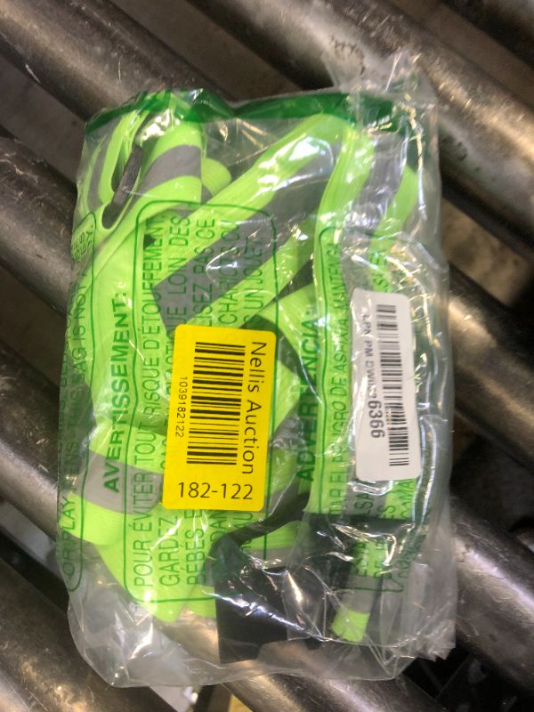 Photo 1 of zojo Reflective Vest | Lightweight, Adjustable & Elastic | Safety & High Visibility for Running, Jogging, Walking,Cycling | Fits Outdoor Clothing (1 Pack, Neon Yellow)