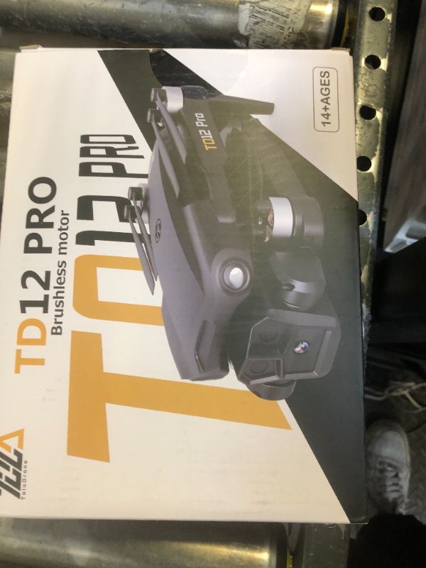 Photo 1 of Toladrone TD12Pro Drone with 1080P HD Camera, Brushless Motor, Optical Flow Positioning, Level 3 Wind Resistance, 3 Speed Modes, Drones for Adults Beginners, Outdoor Photography Foldable RC Quadcopter