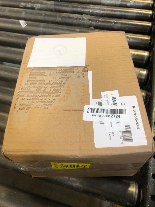 Photo 1 of HP Docking Station for Laptop Dual Monitor Bundle 5TW10AA / 5TW10UT / 5TW10AA#ABB - 1 Year Warranty, HP USB-C G5 Dock w/ 120W Adapter + HDMI Cable + DisplayPort Cable + USB-C Cable + Cloth (Renewed)