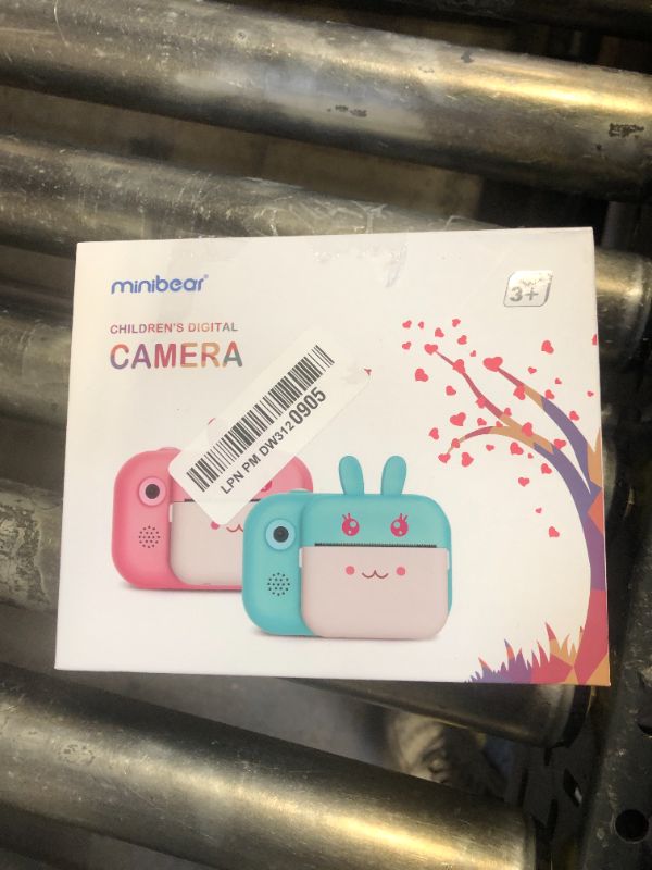 Photo 1 of MINIBEAR Kids Camera Instant Print Camera for Kids Digital Camera Toddler Toys Christmas Birthday Gifts for 3 4 5 6 7 8 9 10 Year Old Boys Girls, Blue