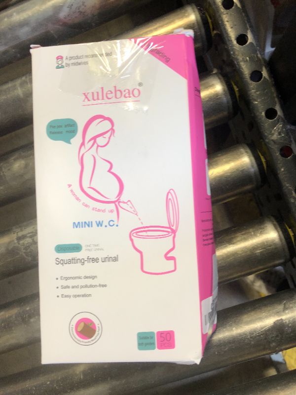Photo 1 of Luxiv 20 50 Pcs Disposable Female Urination Device, Portable Girl Urinal Funnel Women Outside Pee Cup Waterproof Paper Standing Pee Disposable Cup Female Urinal for Camping, Hiking, Wounded, Pregnant
