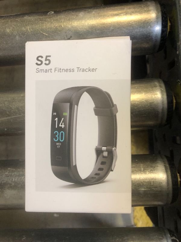 Photo 1 of ENGERWALL Fitness Tracker with Step/Distance/Calories Counter, Activity Tracker with Heart Rate Monitor, Slim Style Watch IP68 Waterproof, Sleep Monitor Tracker, Pedometer Watch for Women Men