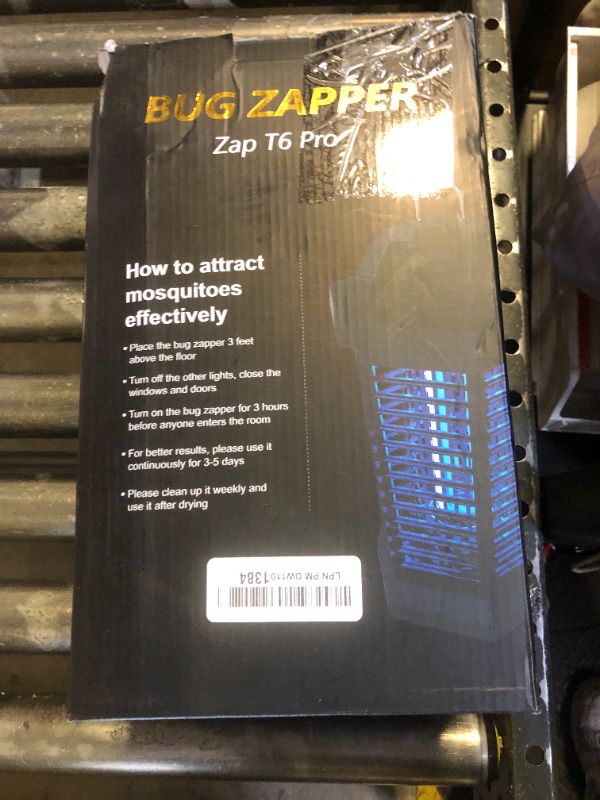Photo 1 of GOOTOP Bug Zapper Outdoor, Mosquito Zapper, Electric Fly Zapper, Mosquito Killer, Fly Traps, 3 Prong Plug, Flying Insects Zapper Indoor Outdoor 90-130V, 4200V, ABS Plastic Outer (Black)