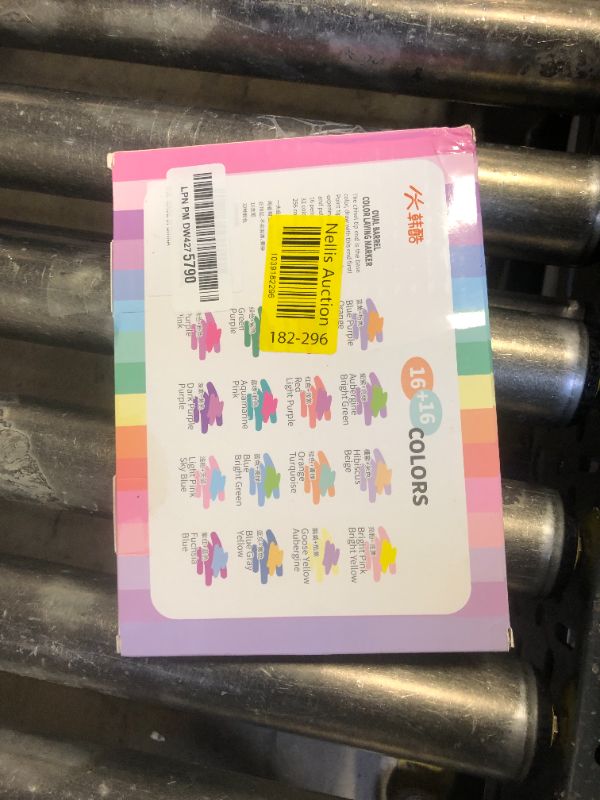 Photo 1 of HANKU Color Layering Double Sided Markers,16pcs 32Colors Dual Tip Magic Markers,Broad and Fine Tips,Color Changing washable markers,Dry-Quickly Non-Toxic Pens for Bullet Journal,Coloring books