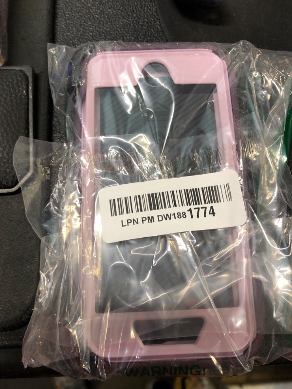Photo 1 of OtterBox Defender Series Case for iPhone SE (3rd and 2nd gen) and iPhone 8/7 - Purple Nebula (Winsome Orchid/Night Purple)