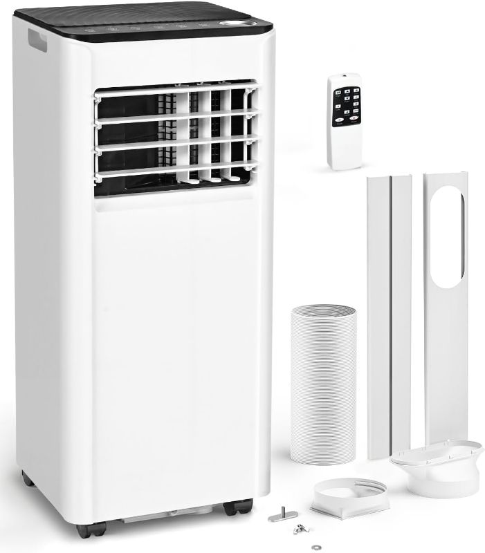 Photo 1 of SOLD FOR PARTS **** 8000 BTU Portable Air Conditioners - Cools 350 Sq.Ft., 3-in-1 Portable AC Units for Rooms with Remote Control,Sleep Mode,24H Timer, AC Unit for Bedroom Apartment Dorms, Window Kit Included
