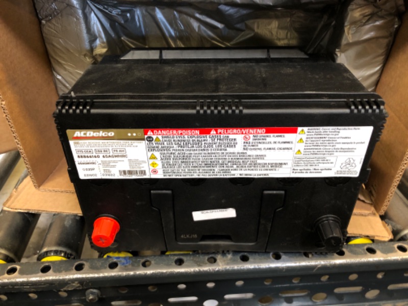 Photo 1 of ACDelco Gold 65AGMHRC (88866160) 36 Month Warranty High Reserve AGM BCI Group 65 Battery