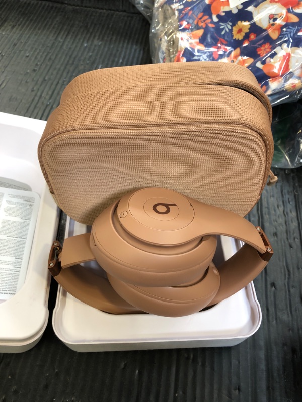 Photo 1 of Beats Studio Pro x Kim Kardashian – Bluetooth Noise Cancelling Headphones,Personalized Spatial Audio, USB-C Lossless Audio, Apple & Android Compatibility, Up to 40 Hours Battery Life - Dune