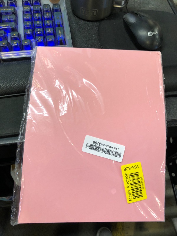 Photo 1 of 30 Sheets Pink Cardstock 8.5'' x 11'', 250gsm/90lb Heavyweight Cover Cardstock Paper, Thick and Smooth Card Stock Perfect for Invitations, Menus, DIY Cards, Arts and Crafts