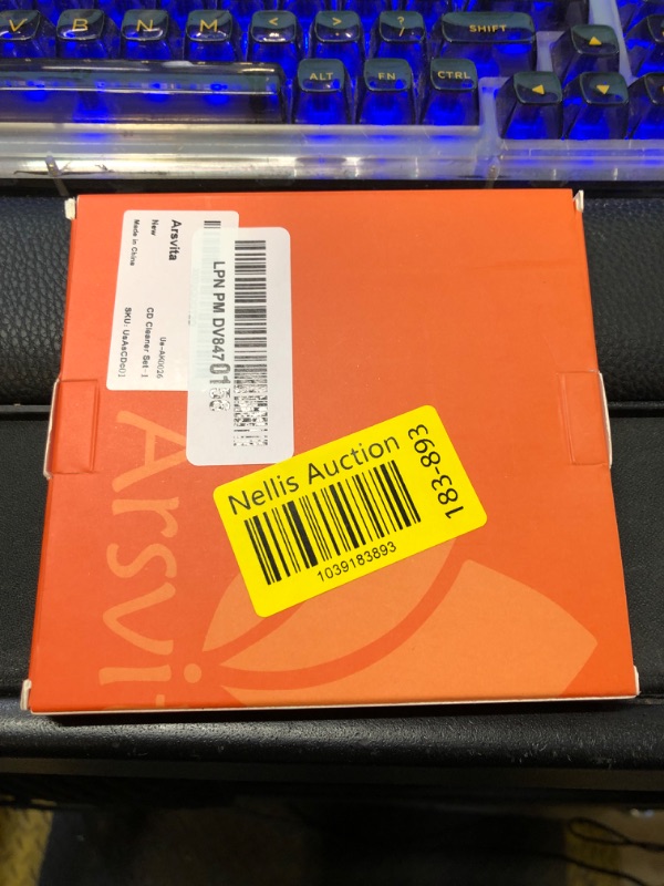 Photo 1 of Arsvita CD Laser Lens Cleaner Disc Cleaning Set for CD/VCD/DVD Player, Safe and Effective