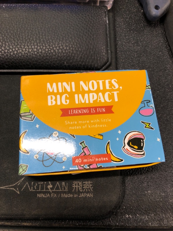 Photo 1 of American Greetings Lunch Box Notes for Kids, Back to School Assortment (40-Count)
