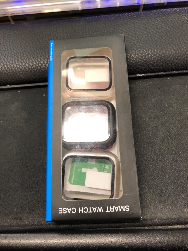 Photo 1 of Commuter Apple Watch SE (2nd Gen)/SE/6/5/4 Screen Protector 40mm, [3 Pack] Hard PC Ultra-Thin Cover Built-in Tempered Glass Film for Apple Watch SE 2/SE/6/5/4 40mm, Black/Clear/Starlight