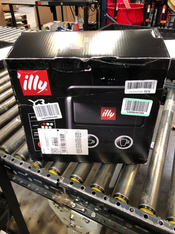 Photo 1 of Illy Y3.3 Espresso Machine, Single Serve Coffee Machine for IperEspresso Capsules, Single Cup Espresso Maker (Black)