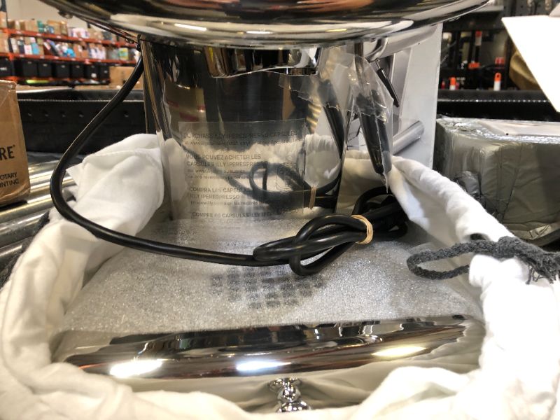 Photo 1 of Illy X1 Anniversary 1935 Espresso Single-Serve Machine for iperEspresso capsules with Milk Frother Steam Wand (Stainless)