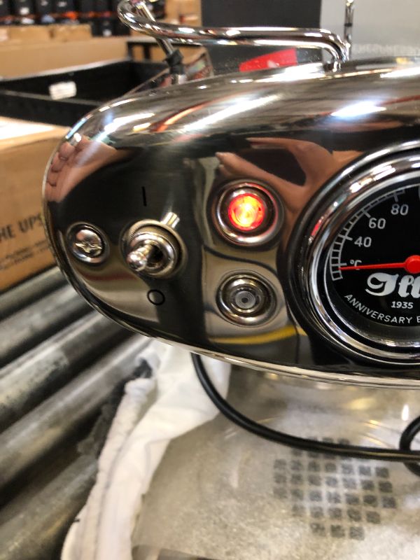 Photo 1 of Illy X1 Anniversary 1935 Espresso Single-Serve Machine for iperEspresso capsules with Milk Frother Steam Wand (Stainless)