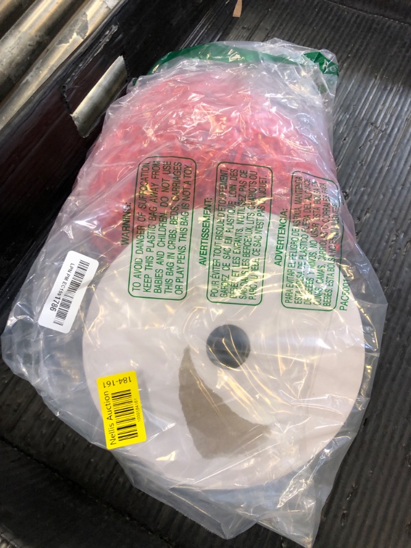 Photo 1 of PATIKIL Red Plastic Chain, 72 ft 6mm Safety Barrier Chain Large Plastic Chain Long for Crowd Control, Queue Line, Parking, Fence, Gate, Concert, Construction Site Decoration