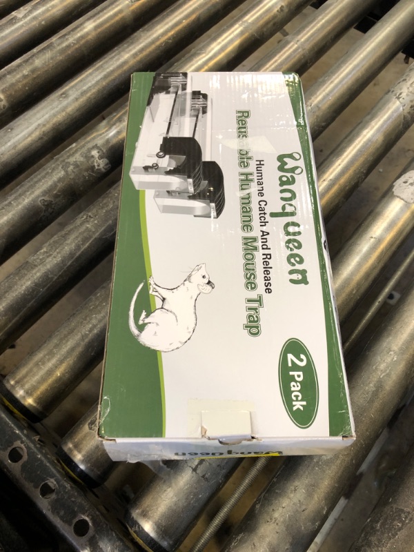 Photo 1 of Humane Mouse Traps, 12.6 Inches Enlarged No Kill Live Rat Rodent Traps for Chipmunks, Reusable Catch and Release Mouse Trap That Work for Indoor & Outdoor (2 Pack)