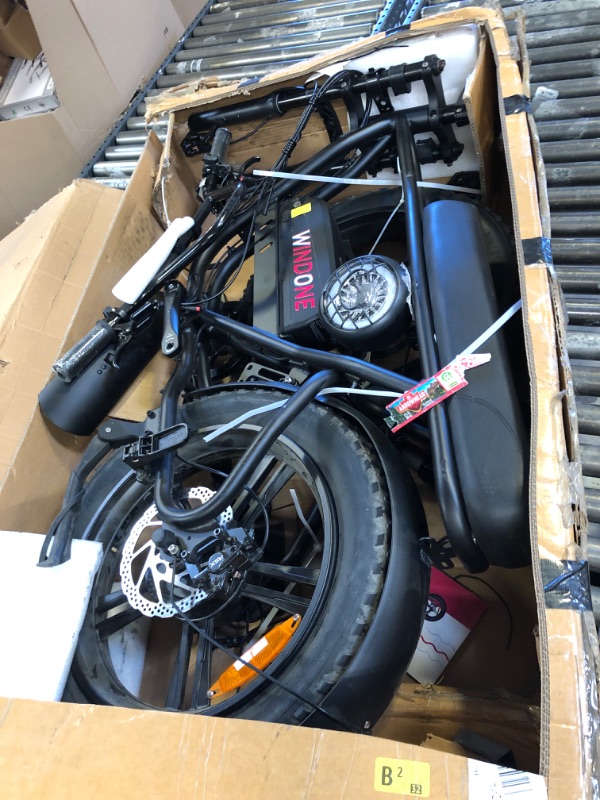 Photo 1 of Windone K2 Electric Bike for Adult,Ebike for Adults with 750W Power Motor,48V13Ah UL Certified Battery,All Terrain 20" Fat Tire Electric Bike Up to 28MPH&46.6Miles Range with Double Seat,Urban E-Bike