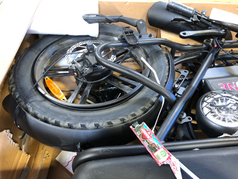 Photo 1 of Windone K2 Electric Bike for Adult,Ebike for Adults with 750W Power Motor,48V13Ah UL Certified Battery,All Terrain 20" Fat Tire Electric Bike Up to 28MPH&46.6Miles Range with Double Seat,Urban E-Bike