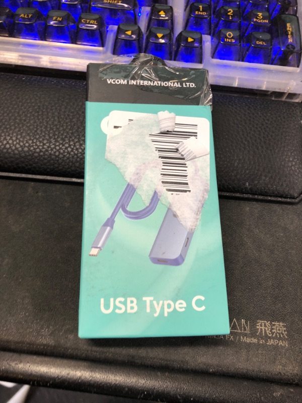 Photo 1 of VCOM 10Gbps USB C Hub?5 Ports USB Splitter with 100W Power Delivery?Portable USB C Multiport Adapter Compatible with MacBook Pro/Air, Surface Pro, Dell, HP, Microsoft, Not Support Monitor (Blue)
